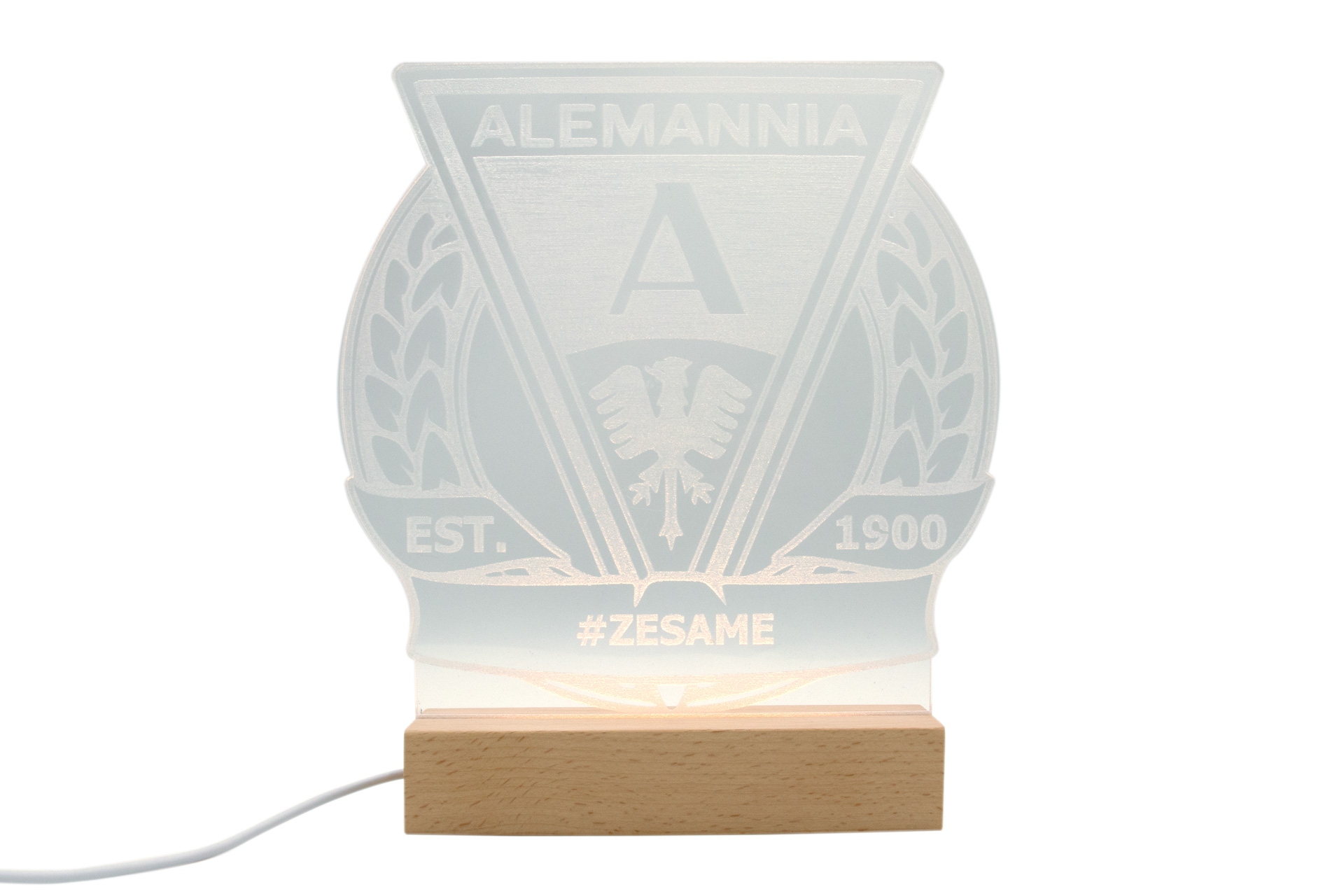 Aufsteller Alemannia (LED)