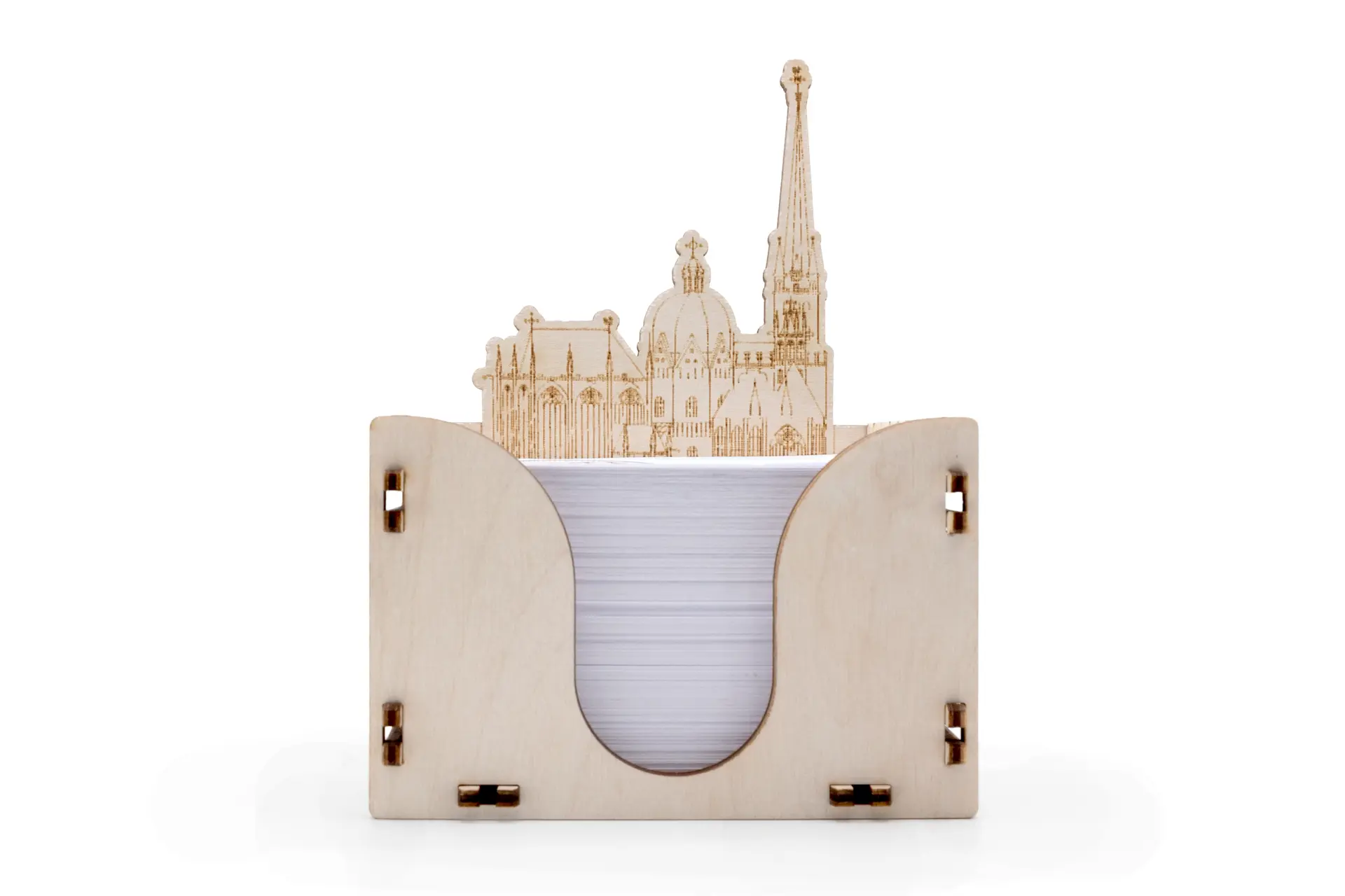 Zettelbox Aachener Dom inkl. Recyclingpapier